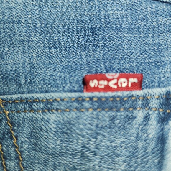 Levi’s Classic Bootcut Jeans NWT Size 16 Medium Wash Blue - Picture 15 of 16